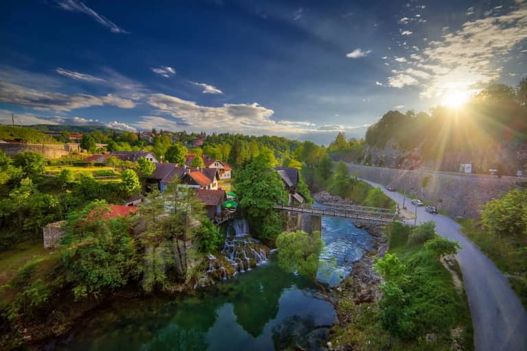 Das Mühlendorf Rastoke